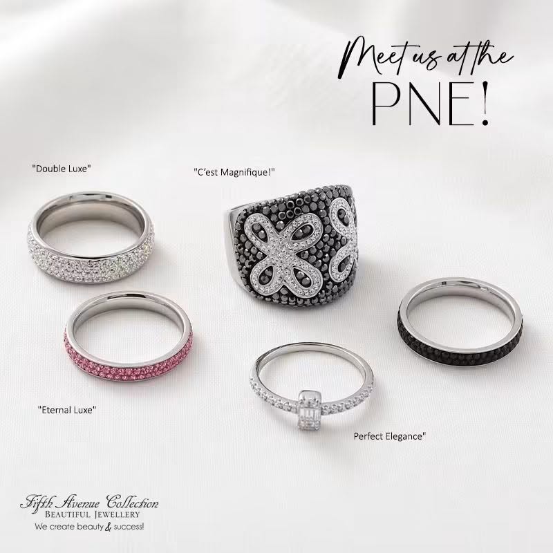Hey west coast friends!

Hey West coat friends!

Come on down to the sparkliest booth at the PNE ✨

Fifth Avenue Collection will be in The Market, booth #13 Vancouver, BC August 22nd - Sept 7th! Tell them I sent you and they will look after you!

#FACstyle #jewelryaddict #PNE