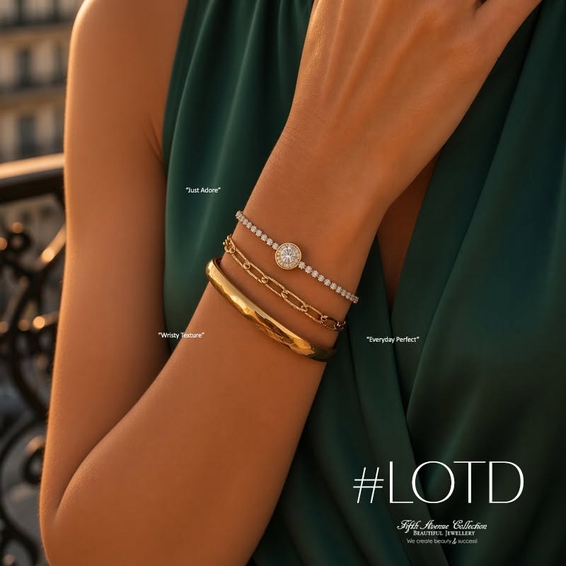 It's easy to be on-trend with FAC! 

These stunning FAC bracelets are the perfect, trendy, statement stack! ✨

Simple and beautiful. 

Check out my personal website at https://www.jewelsaremyjam.ca and get to know more about Fifth Avenue Collection and Me!